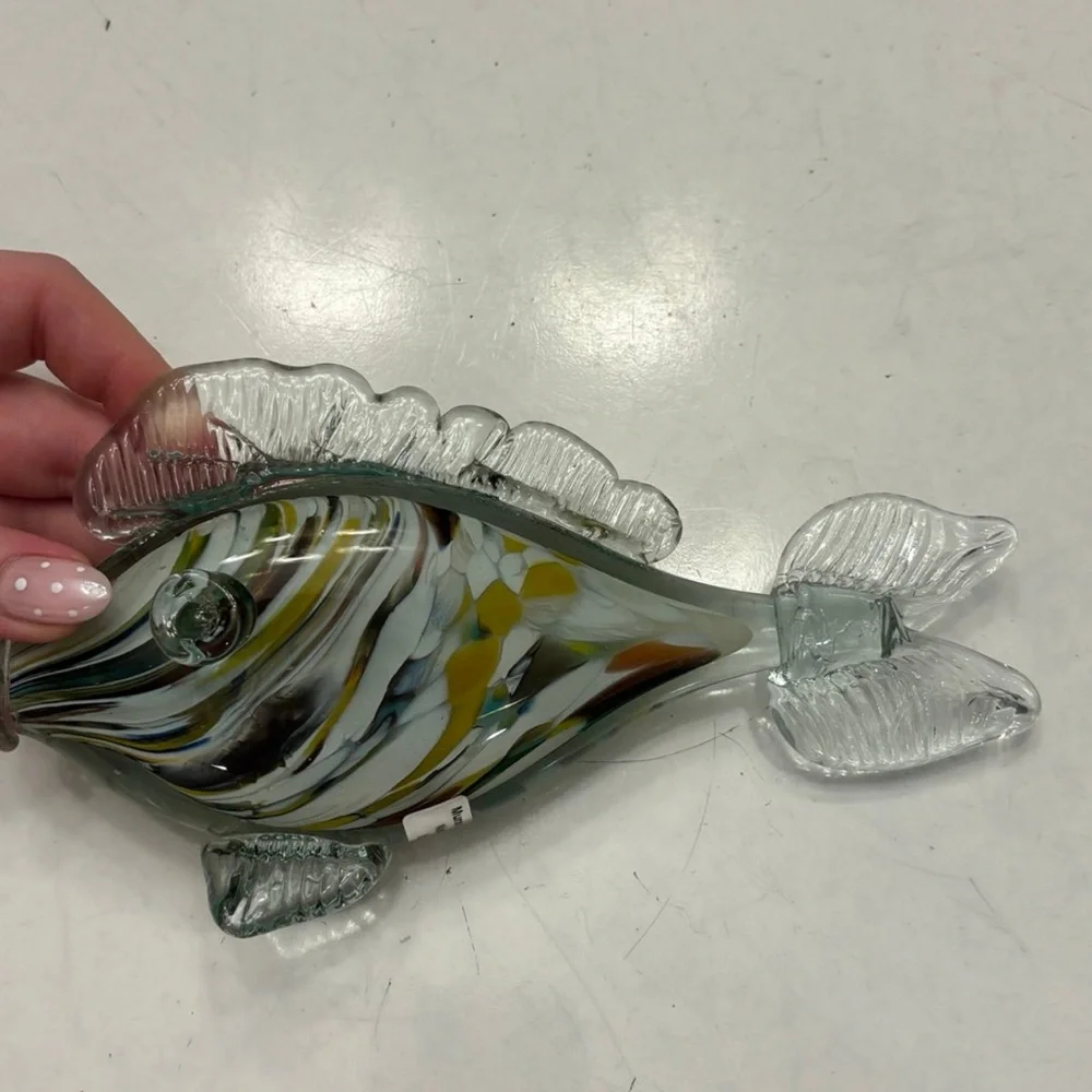 Murano Art Glass Fish Vintage figurine